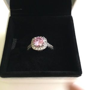 Beautiful pink layered ring